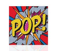 Declea Home Decor Cuadro moderno, multicolor, 60 x 60 cm