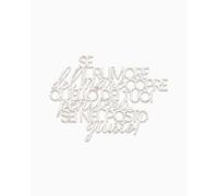 Declea Letras de madera con texto en inglés «Il rumore del mare», decoración de pared, decoración moderna, texto en madera
