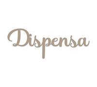 Declea Mural de Pared para Cocina con inscripción en Madera para Colgar despensa, Ideal para la Cocina, decoración del hogar, restaurantes y Locales, Texto Decorativo de Madera Hecho a Mano