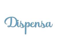 Declea Mural de Pared para Cocina con inscripción en Madera para Colgar despensa, Ideal para la Cocina, decoración del hogar, restaurantes y Locales, Texto Decorativo de Madera Hecho a Mano