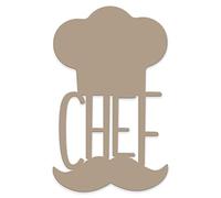 Declea Texto de Madera para Colgar en la Cocina, Ideal para la Cocina, decoración del hogar, Cocina, restaurantes y Locales, Texto Decorativo de Madera Hecho a Mano