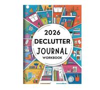 Declutter Journal - Organizador del Programa de Coloración 2026, Planificador Creativo, Páginas Guiadas Por Cuaderno | Herramienta Práctica De Organización Consciente De La Gestión Del
