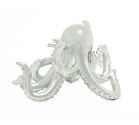Deco 79 62370 Polystone Plata Pulpo