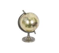 Deco 79 68846 Elegante y Impresionante Metal PVC Globe, 7 "W x 10 H