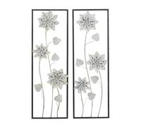 Deco 79 Decoración de pared, S/2 de 30.54 cm de ancho, 91.64 cm