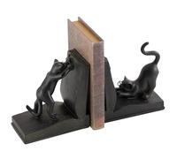 Deco 79 Gato de Polystone sujetalibros Par para Libros Lovers- (44690)