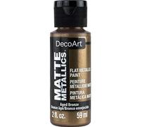 Deco Art Americana Acrylic Matte Metallics 2 oz Bronce envejecido, talla única