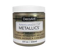 Deco Art Americana Decor Metallic Jar of Paint, acrílico, Color champán y Dorado, 236 ml (Paquete de 1), 236