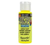 Deco Art DCA131 - Pintura para Tejidos y Telas, Color Amarillo neón