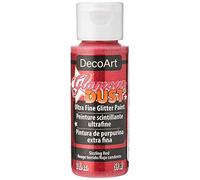 Deco Art Glamour Dust - Pintura de Purpurina, Color Rojo