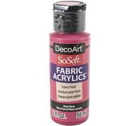 Deco Art SOSOFT PINTURA TELA ROSA OSCURO, talla única