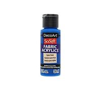 Deco Art SOSOFT Tejido Pintura MEDIT.Azul, Azul mediterráneo, Talla única