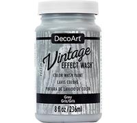 Deco Art Vintage Effect - Pintura para lavar (6,09 x 6,09 x 10,92 cm), color gris