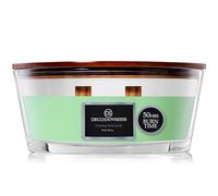 DECO EXPRESS Velas Aromaticas Perfumadas con Variedad de Fragancias 2 Mechas Velas Larga Duracion Hasta 50 Horas Regalos para el Hogar (Láminas Frescas)