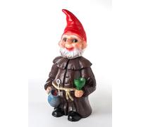 Deco Figura Enano Monje Grande de Pie H 70 CM Jardín Klostermönch
