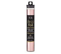 Deco Foil Transfer Sheets 6"X12" 5/Pkg-Pink Quartz