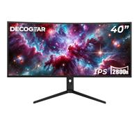 Deco Gear Monitor Nano IPS curvado ultra ancho de 40, 5120x2160 5K2K, 21:9, HDR10, AdaptiveSync, 100% sRGB, HDMI 2.0, DP, USB-C