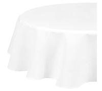 Deco Mex Mellie - Mantel (180 cm), Color Blanco y Gris
