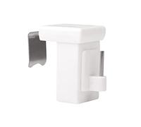 deco-raum 8 ganchos para ventana de color blanco, 10-27 mm, soporte para cortinas, para decoración en la ventana o para colocar barras de cortina, giratorios universales