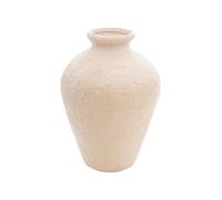 DECO-STYLE Florero ceramica. Blanco