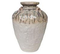 DECO-STYLE Jarron asas porcelana. Beige