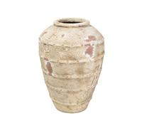 DECO-STYLE Jarron terracota. Beige