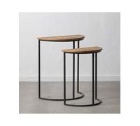 DECO-STYLE Sinfonier de madera y rejilla con 5 cajones en. Plata Variante única