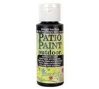 Deco Art - Acílico para Exteriores, Pintura acrílica, Hierro Forjado, Color Negro, 59 ml