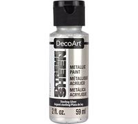 Deco Art Americana Extreme Sheen - Tarro de pintura, acrílico, plata de ley, 59 ml (paquete de 1)