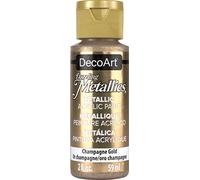 Deco Art Americana - Pintura acrílica Efecto metálico multisuperficie, Color Dorado