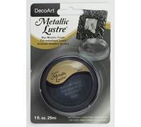 DecoArt Cera de Acabado Brillo metálico, Negro Brillo, 30 ml Aprox.