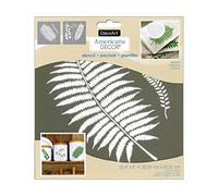 DecoArt DECADS-K.208 - Plantilla de decoración botánica Americana de 8 x 8 Pulgadas, diseño botánico