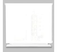 DECOCASA | Estor Enrollable Screen Basic 5% Blanco 200x200 Translúcido | Mantén Tu Privacidad con La Mejor Luz