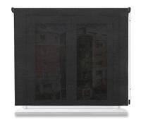 DECOCASA | Estor Enrollable Screen Basic 5% Negro 250x250 Translúcido | Mantén Tu Privacidad con La Mejor Luz
