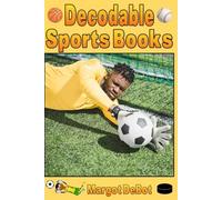 Decodable Sports Books: Includes 6 Beginner Readers about Basketball, Baseball, Hockey and Soccer with Short Vowels for Phonics Practice
