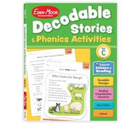 Decodable Stories and Phonics Activities, Level C, Grade 1 - 2 Workbook