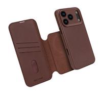 Decoded funda 2-en-1 de cuero para iphone 17 pro, cartera desmontable,