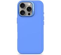 DECODED Funda de silicona para iPhone 16 Pro, compatible con MagSafe, material líquido suave al tacto, cubierta protectora de cuerpo completo, bordes elevados para proteger la pantalla y la cámara,