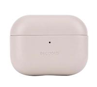 Decoded Funda para Pods Pro 3 de cuero ultra elegante Serie Aircase, Beis