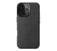 Decoded leather case funda para teléfono móvil 15,5 cm (6.1') negro
