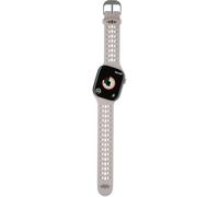 DECODED Ares O Buckle Watch Band - Ergonómica de 21° Inclinación - Agarre O™ Antideslizante - Antimicrobiano - Ligero - Para Apple Watch 38mm - 42mm (Incluye Ultra 1 y 2) - Beige