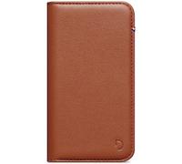 DECODED Wallet Case - iPhone 13 Pro - Caja del teléfono Billetera - Funda con Tarjetero - Funda de Cuero para Teléfono - Wallet - Cuero Europeo Tecnología Magnética Apple - Marrón