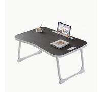 DECODEKO Bandeja para Cama Plegable, Mesa portátil para Desayuno en Cama , Ideal para Portátil, Ordenador, Libros, Playa y Camping con Soporte para Portátil y Atril para Libros