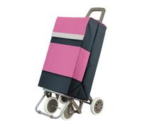 DECODEKO-Carro Carrito de Compra Plegable Ligero 100x41x33cm, Resistente, Carro de la compra rolser,Plegable, con 4 Ruedas Resistentes, para la Compra de Alimentos, Capacidad de Carga 48 Litros