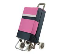 DECODEKO-Carro Carrito de Compra Plegable Ligero 100x41x33cm, Resistente, Carro de la compra rolser,Plegable, con 4 Ruedas Resistentes, para la Compra de Alimentos, Capacidad de Carga 48 Litros