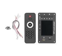 Decodificador BT con Pantalla TFT de 2,8 Pulgadas Calendario Reloj Receptor sin pérdidas Soporte MP3 WMV Ape FLAC Reproducción de 16 bits 48K Tarjeta de Memoria USB Entrada de