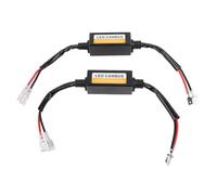 Decodificador de Faros LED, el Arnés Anti -parpadeo Impermeable Decodificador Canbus 35W para Vehículos H1 H3 con Conectores, Adecuado para Vehículo con Faros H1/H3