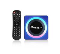 Decodificador de red inteligente Acrylic X88 Pro 13 8K Ultra HD Android 13.0 con control remoto compatible, Rk3528 Quad-Core, 4G+64Gb (Color: Estánda