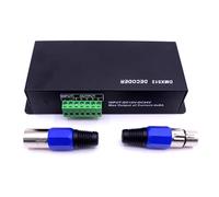 Decodificador DMX 512 con controlador de atenuación de pantalla digital RGBW Controlador decodificador LED de 24 canales for lámpara DC5V-24V(24 canales)(4 channle)