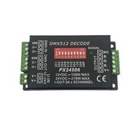 Decodificador DMX512, módulo colorido RGB, controlador led de subcontrol ingeniería luz escenario PX24506